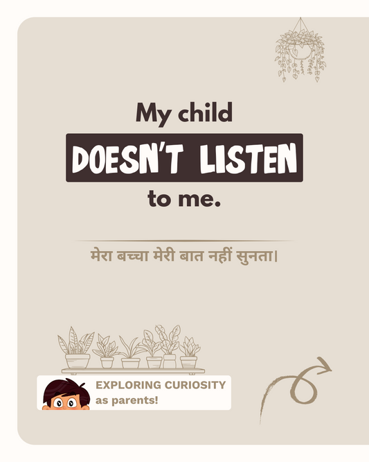 Why Doesn’t Your Child Listen to You and Can Stories Help?